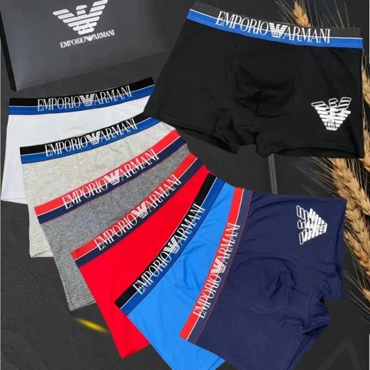 Emporio Armani Eagle Logo Boxe