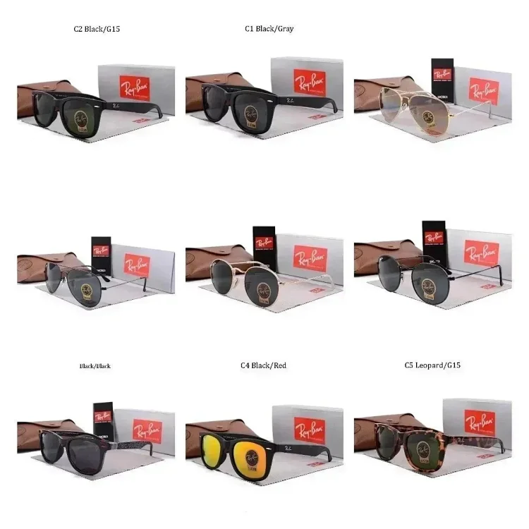 Ray-Ban Wayfarer, Aviator, Rou