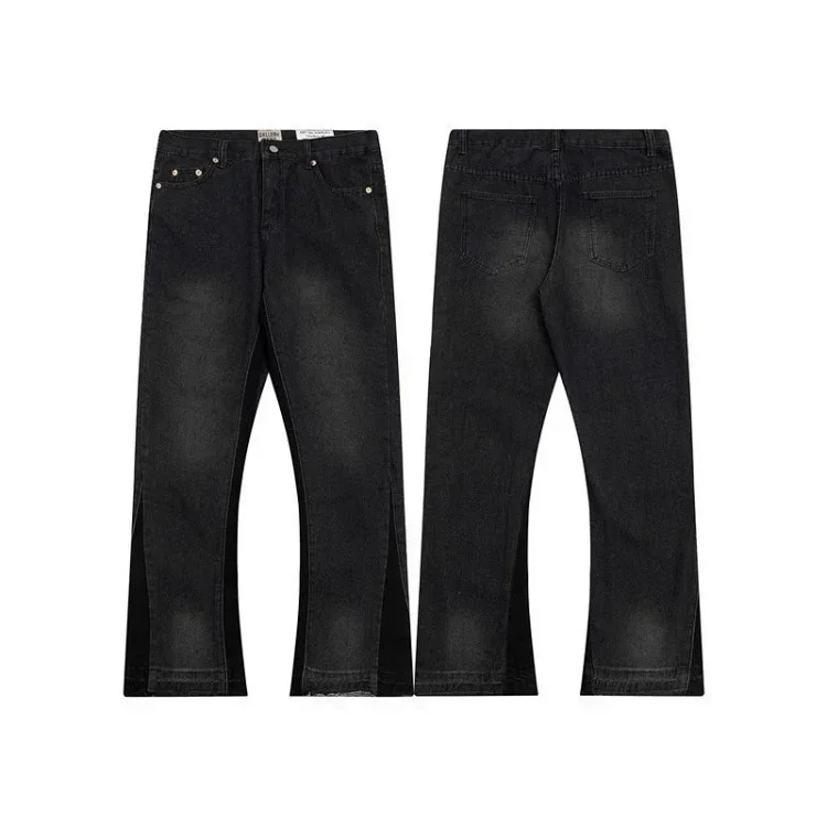 dept. Split-Hem Flared Jeans [