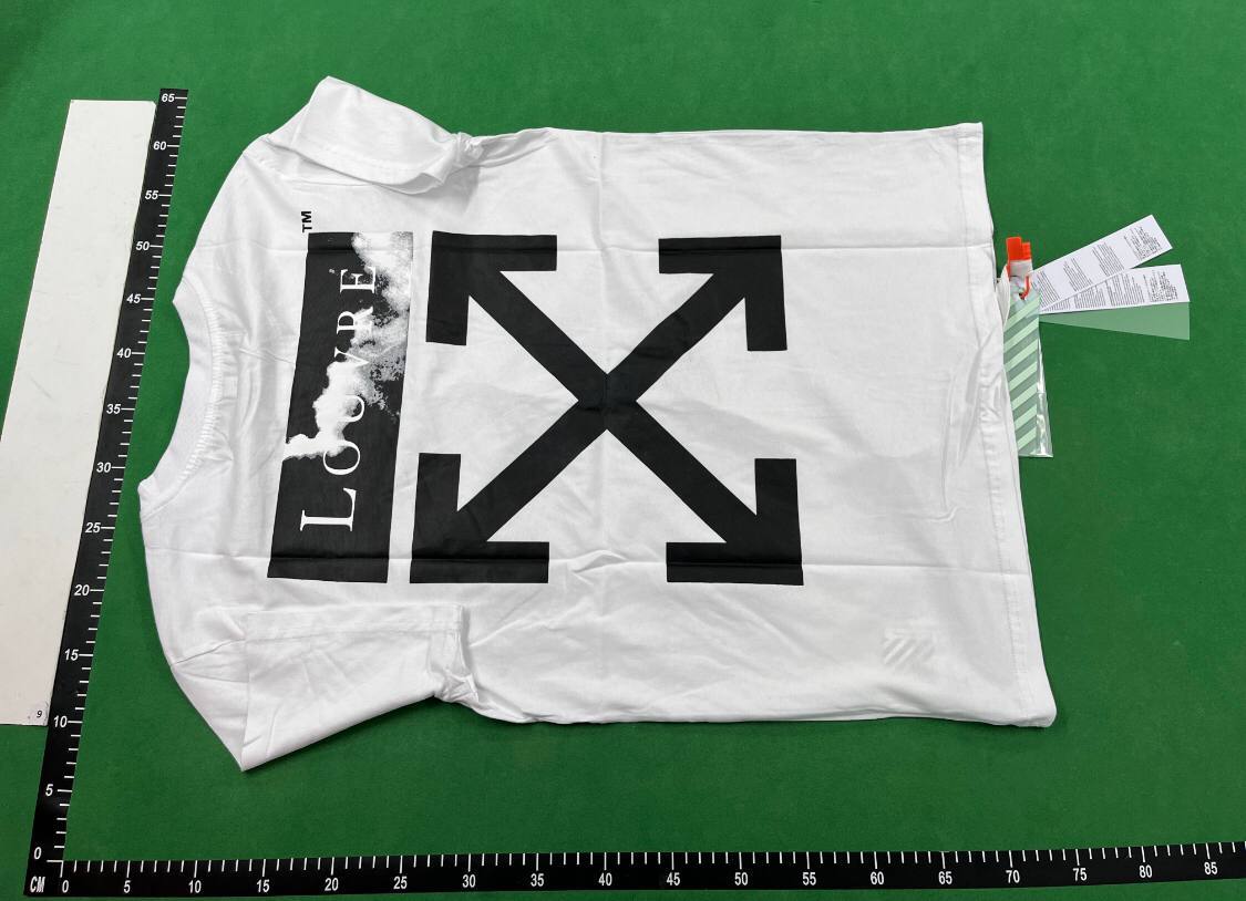 OFF-WHITE Diagonal Arrow / Mona Lisa / Jordan Collaboration T-Shirt [39 styles -3