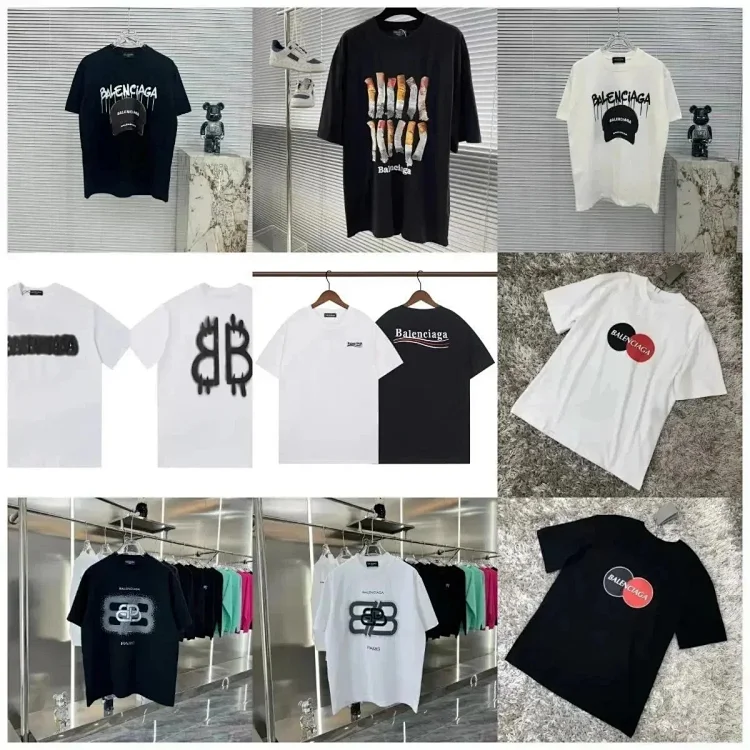 Balenciaga Logo Print T-Shirt 