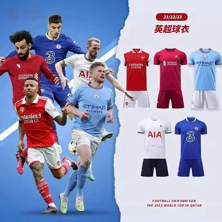 Premier League 2022/23 Home/Away Third Kits Jersey [26 styles]