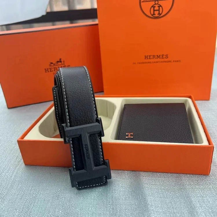 Hermès Constance Belt with H B