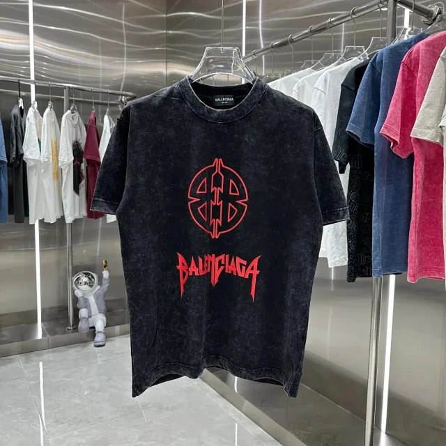Balenciaga Logo Print T-Shirts [27 styles] -2