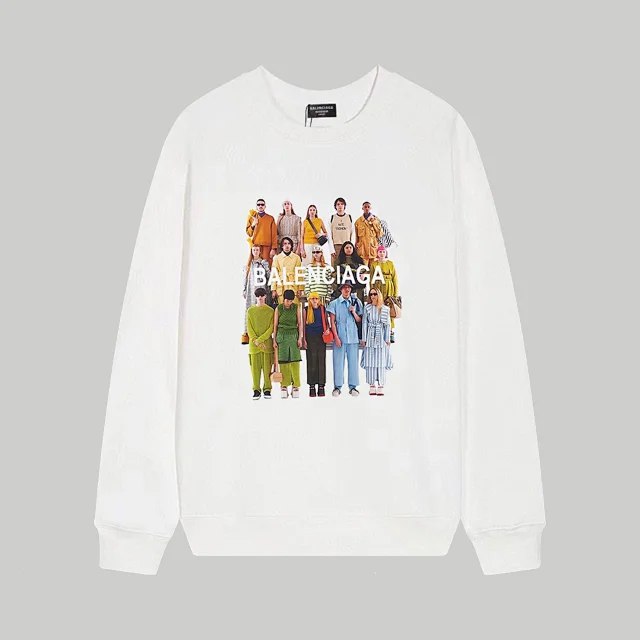 Balenciaga Punk Letters Printed Long Sleeve Sweatshirt [15 styles] -1