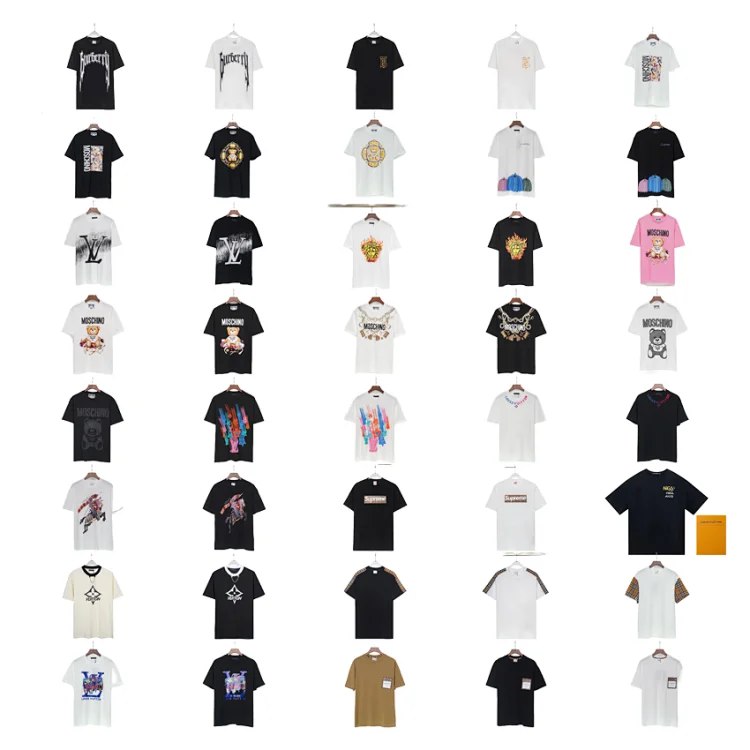 Multi-Brand Graphic Print T-Sh