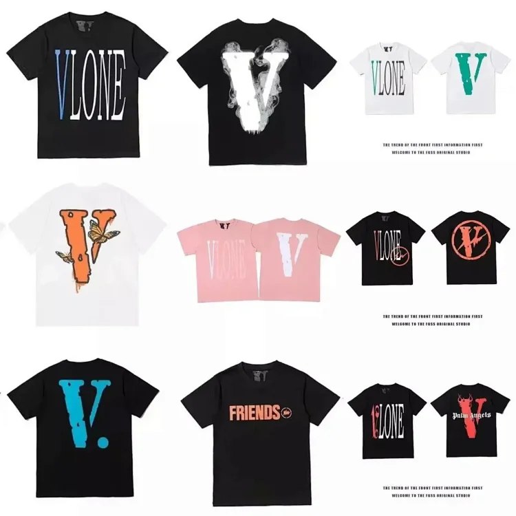 VLONE V Logo Printed Round Nec