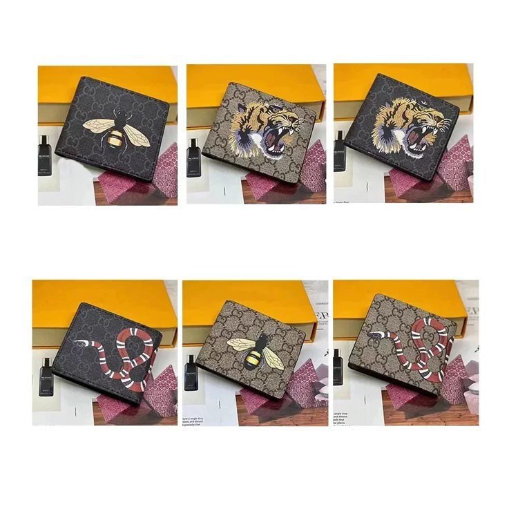 Gucci GG Supreme Wallet [6 sty