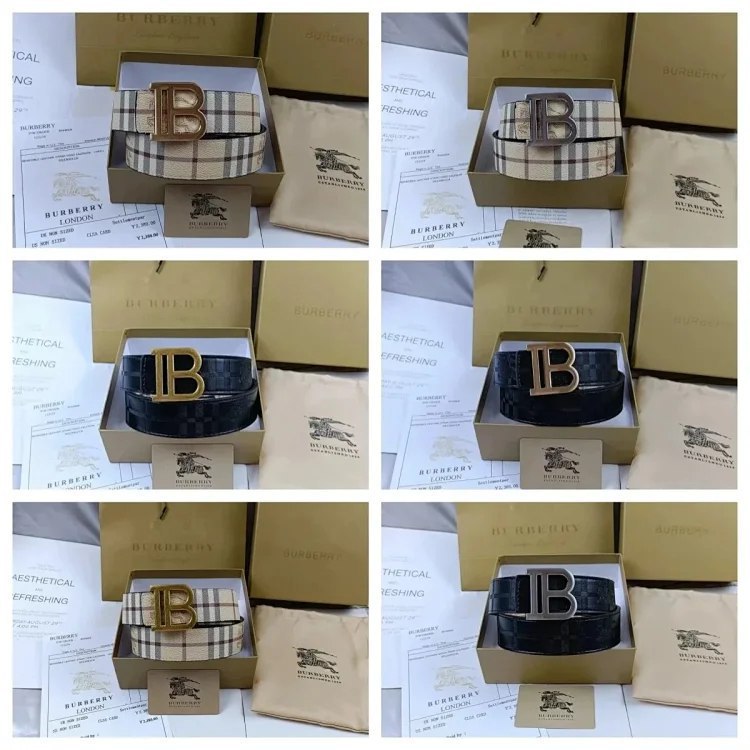 Burberry Horseferry Check Belt
