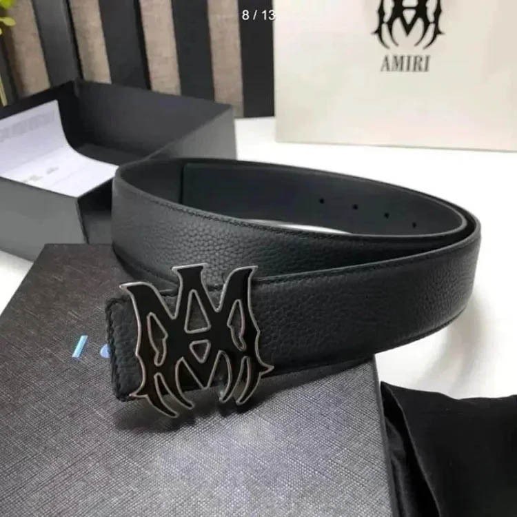 AMIRI Monogram Logo Belt [4 st