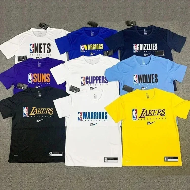 NBA NIKE Lakers training T-shi