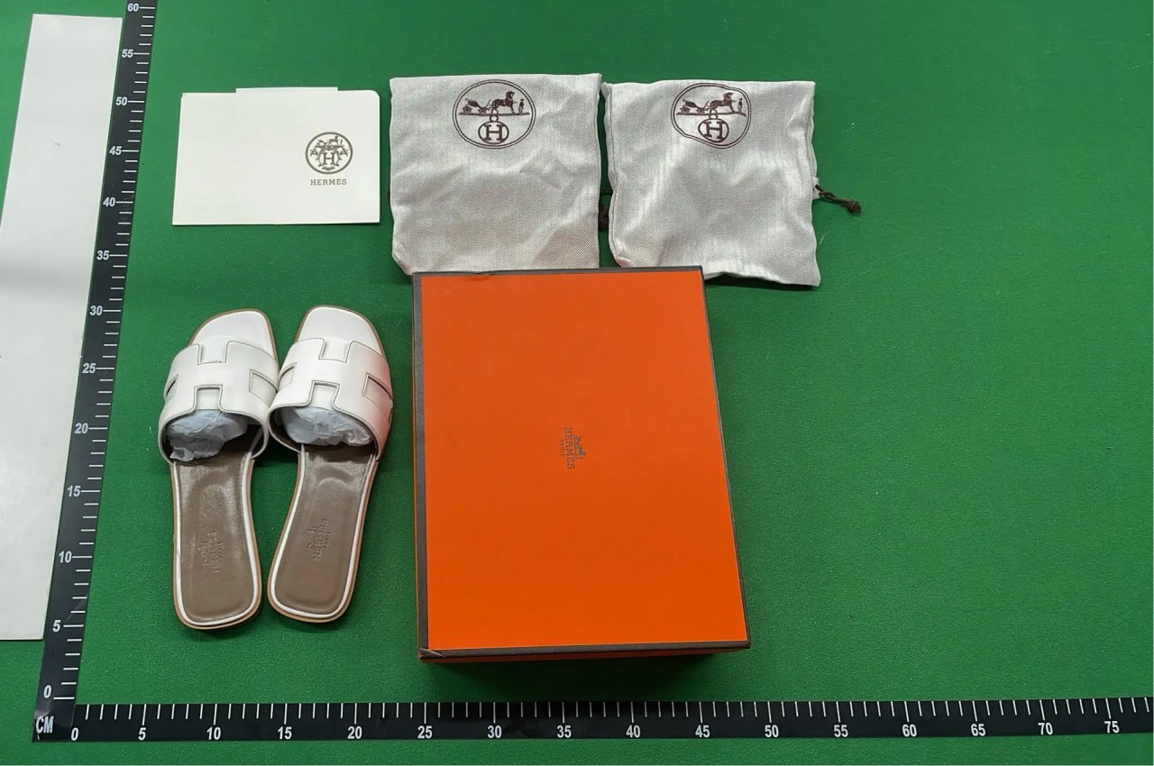 Hermes slippers slides sandals -4
