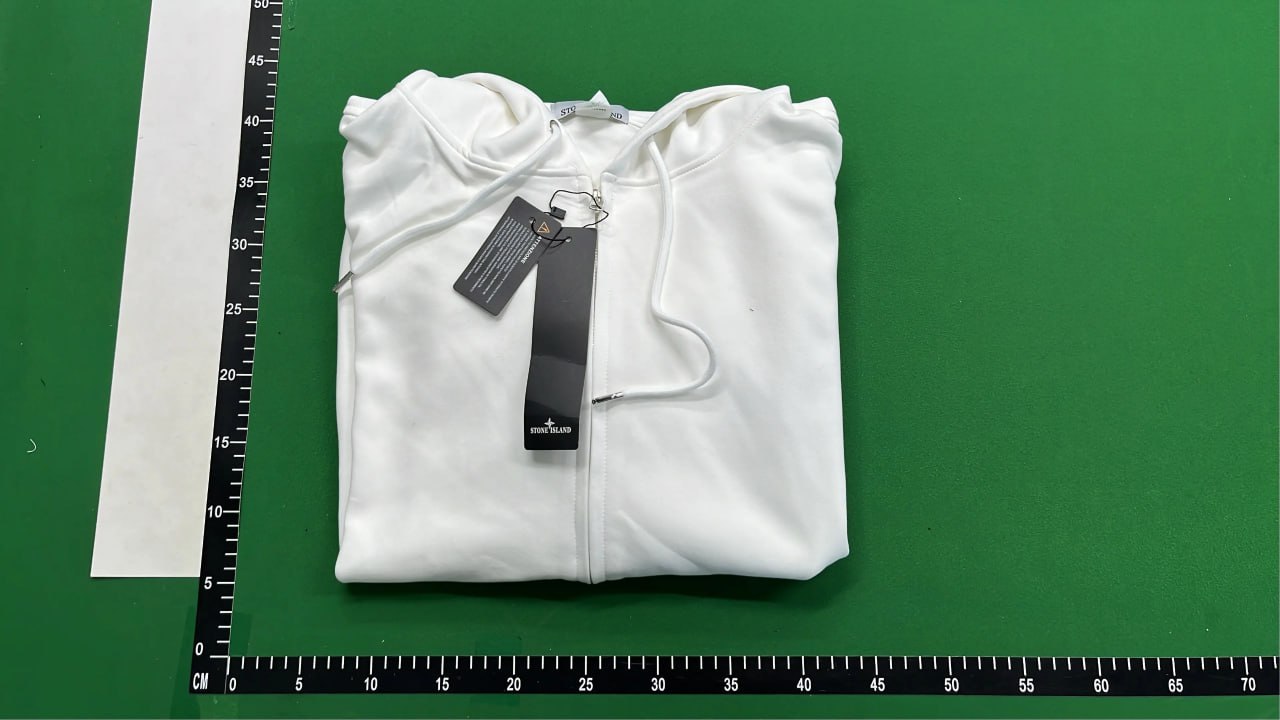 stone island zip hoodie -4