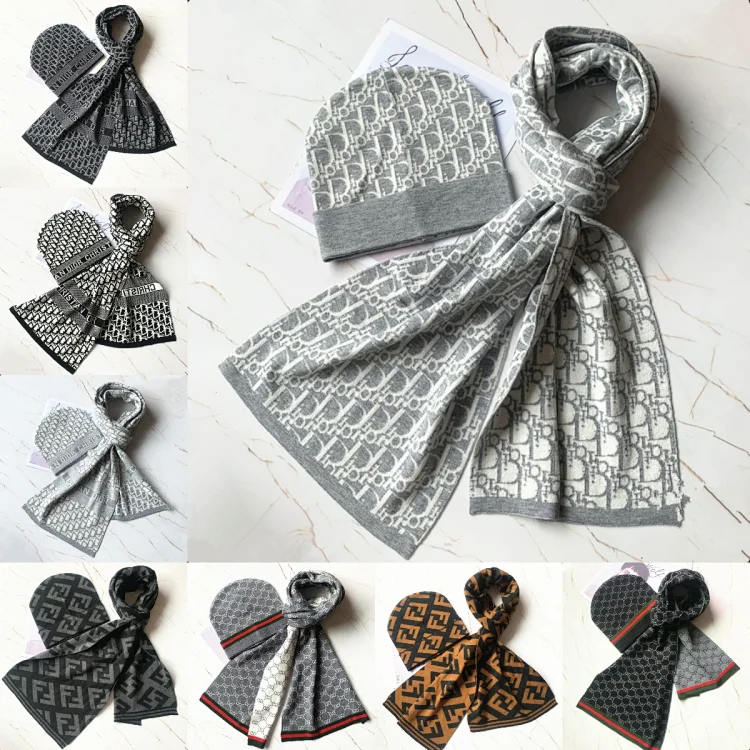 Dior Scarf & Beanie