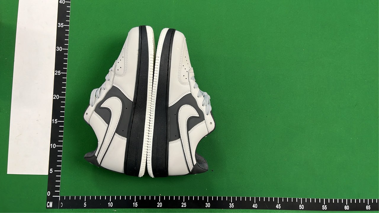 Nike Air Force 1 Low White Black Sneakers -4