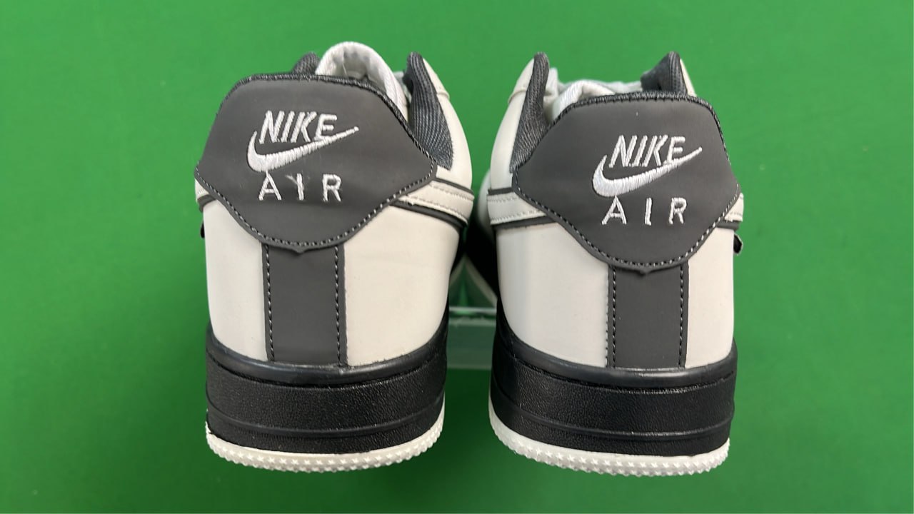 Nike Air Force 1 Low White Black Sneakers -5
